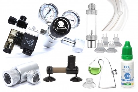 Sistema di CO2 Ultimate Aquarium a doppio stadio